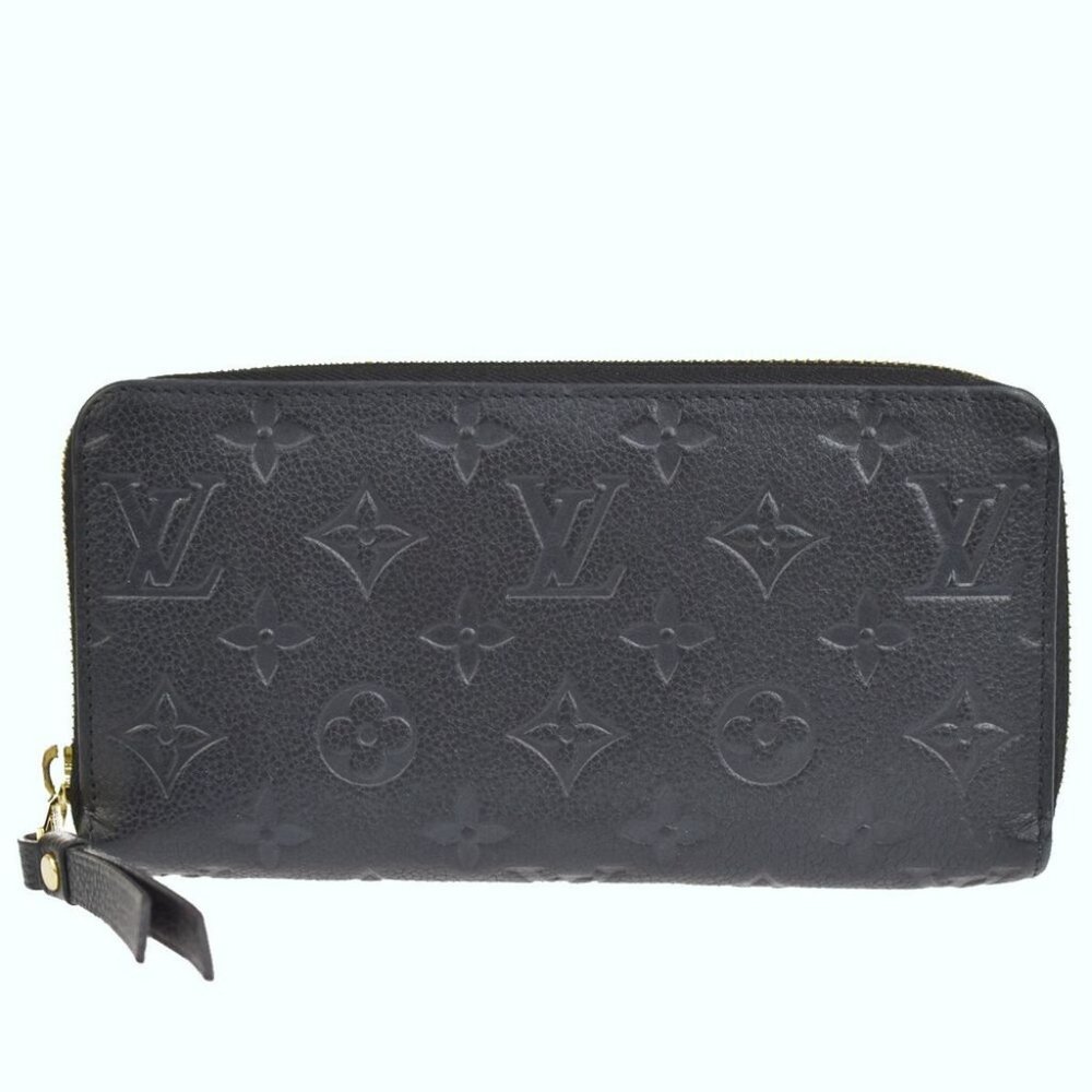 LOUIS VUITTON Zippy Wallet Long Bifold Wallet Monogram Empreinte M60571 88MT682